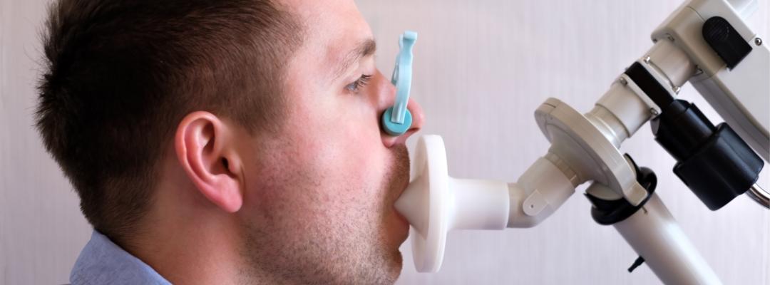 Lungenfunktionstest Spirometrie